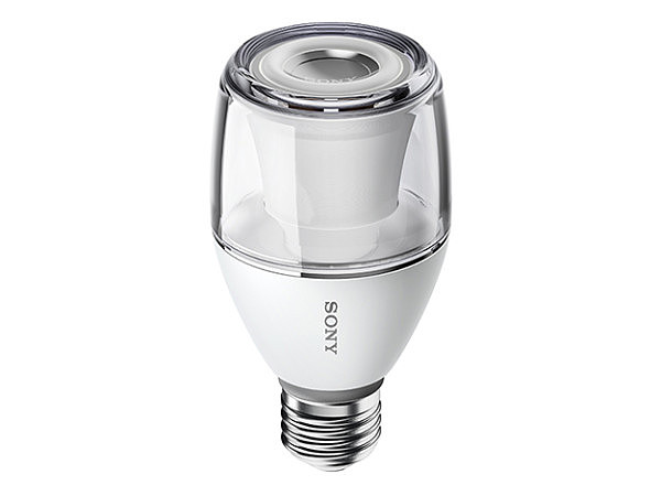 sony，loudspeaker box，Light bulb:，originality，simple，
