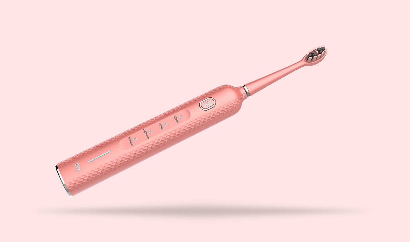 Electric toothbrush，Electric toothbrush design，texture，product design，toothbrush，