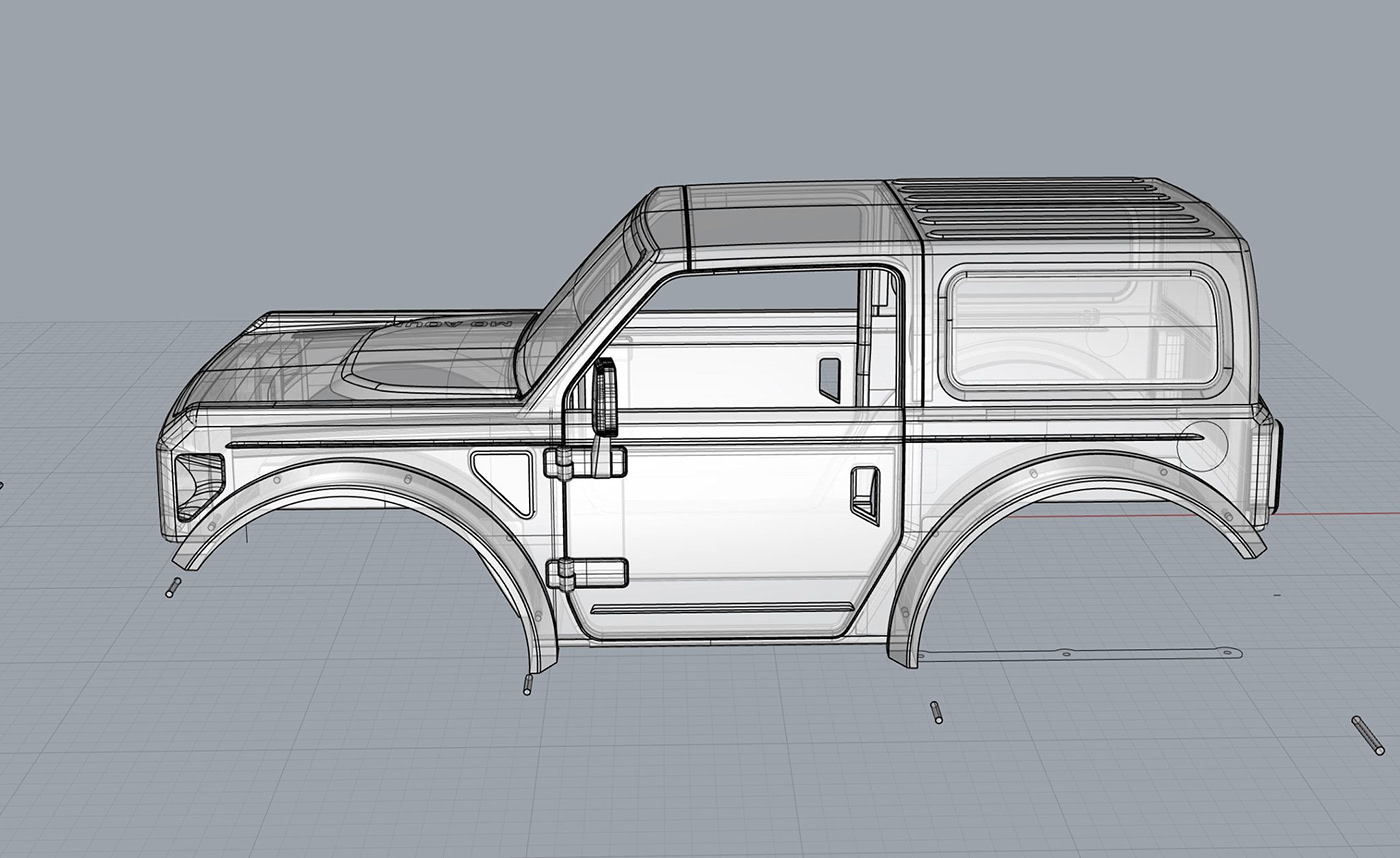 vehicle，automobile，BRONCOSTEIN，industrial design，Car model，