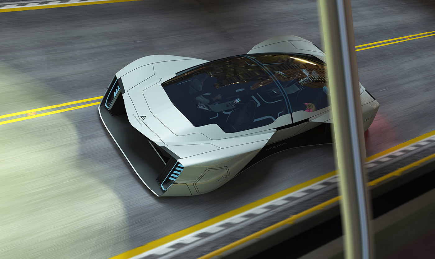 ARCHER，automobile，vehicle，conceptual design，
