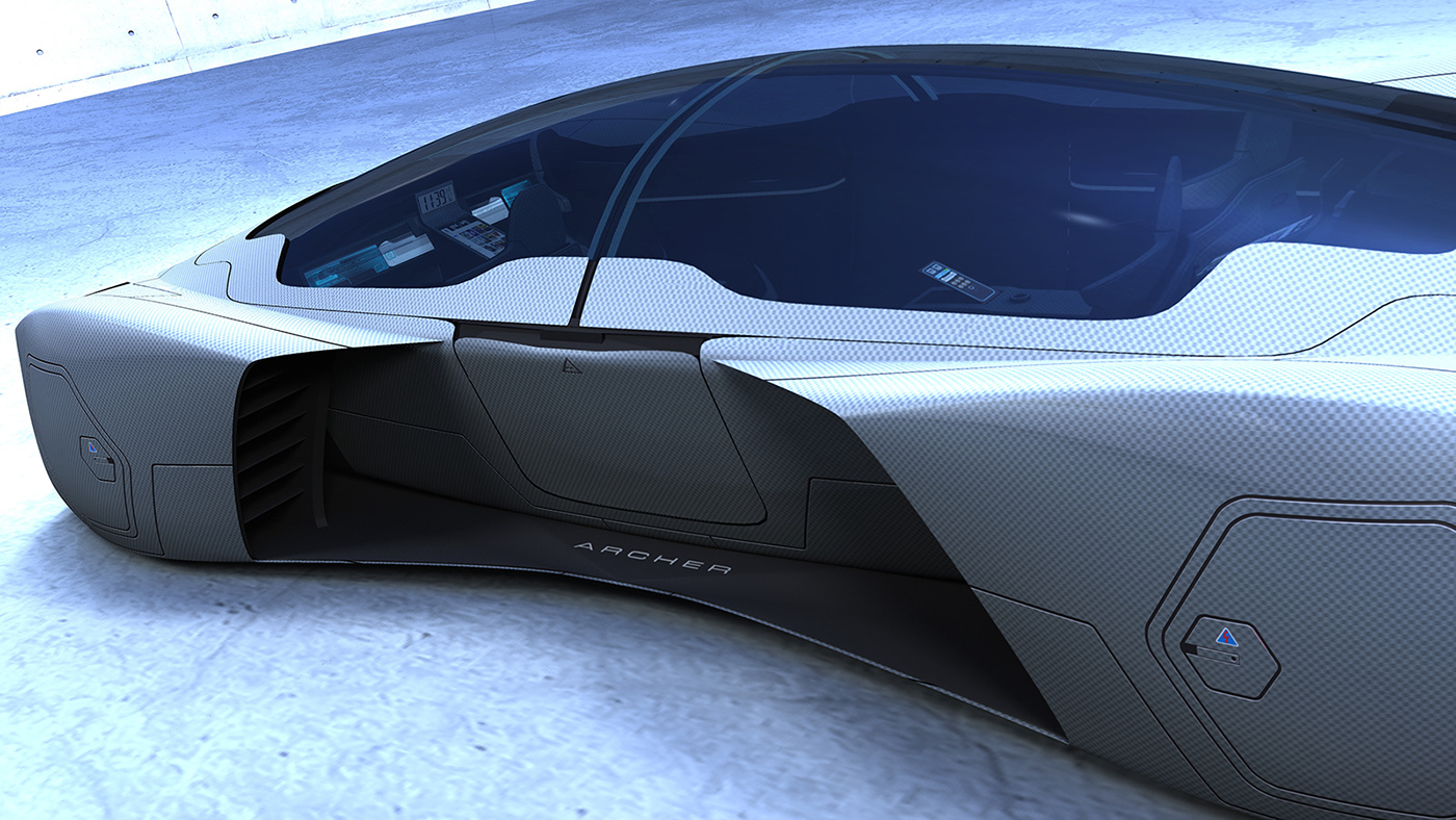 ARCHER，automobile，vehicle，conceptual design，