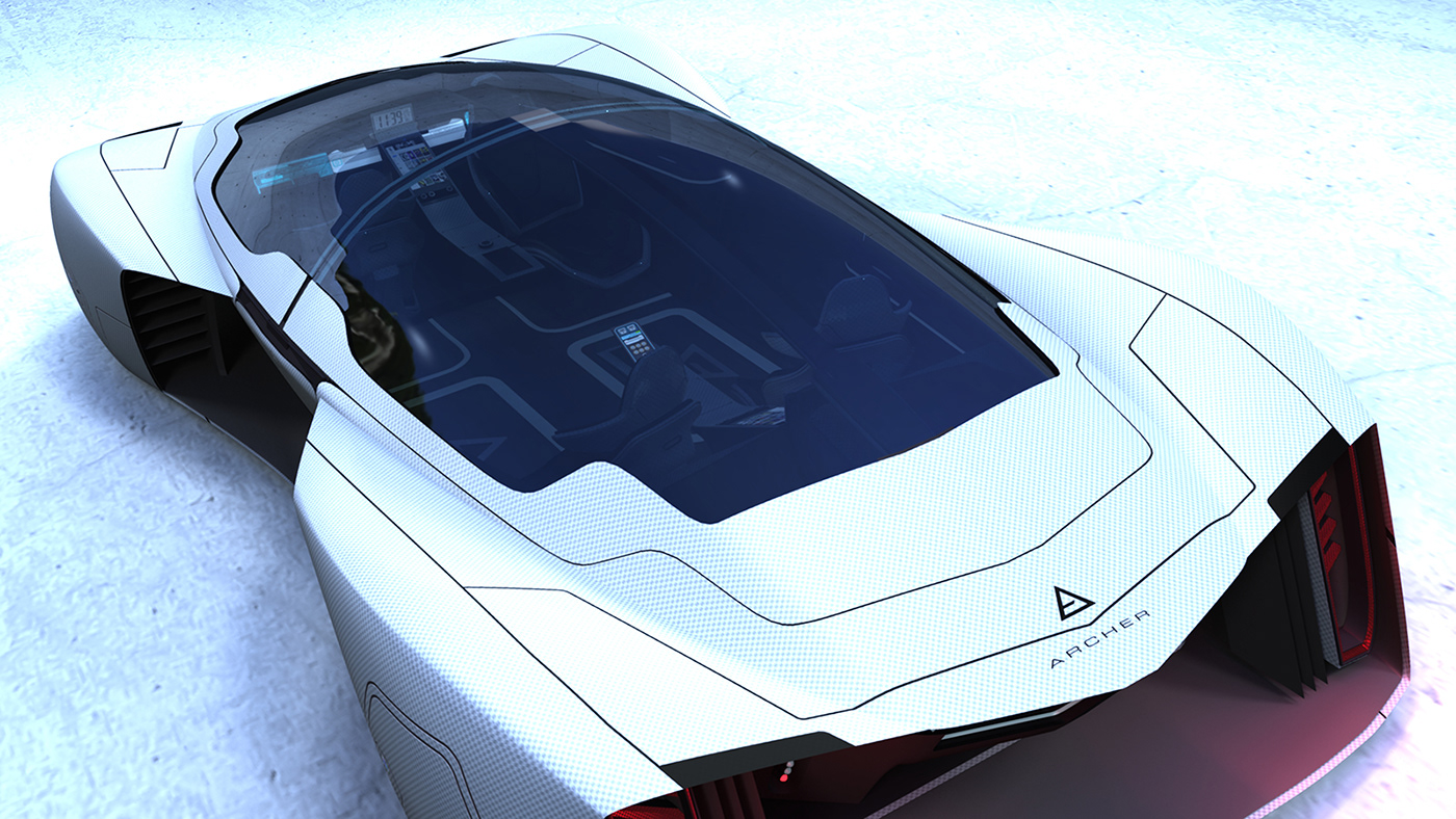 ARCHER，automobile，vehicle，conceptual design，