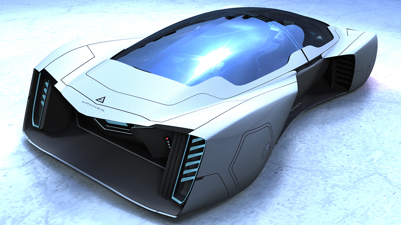 ARCHER，automobile，vehicle，conceptual design，