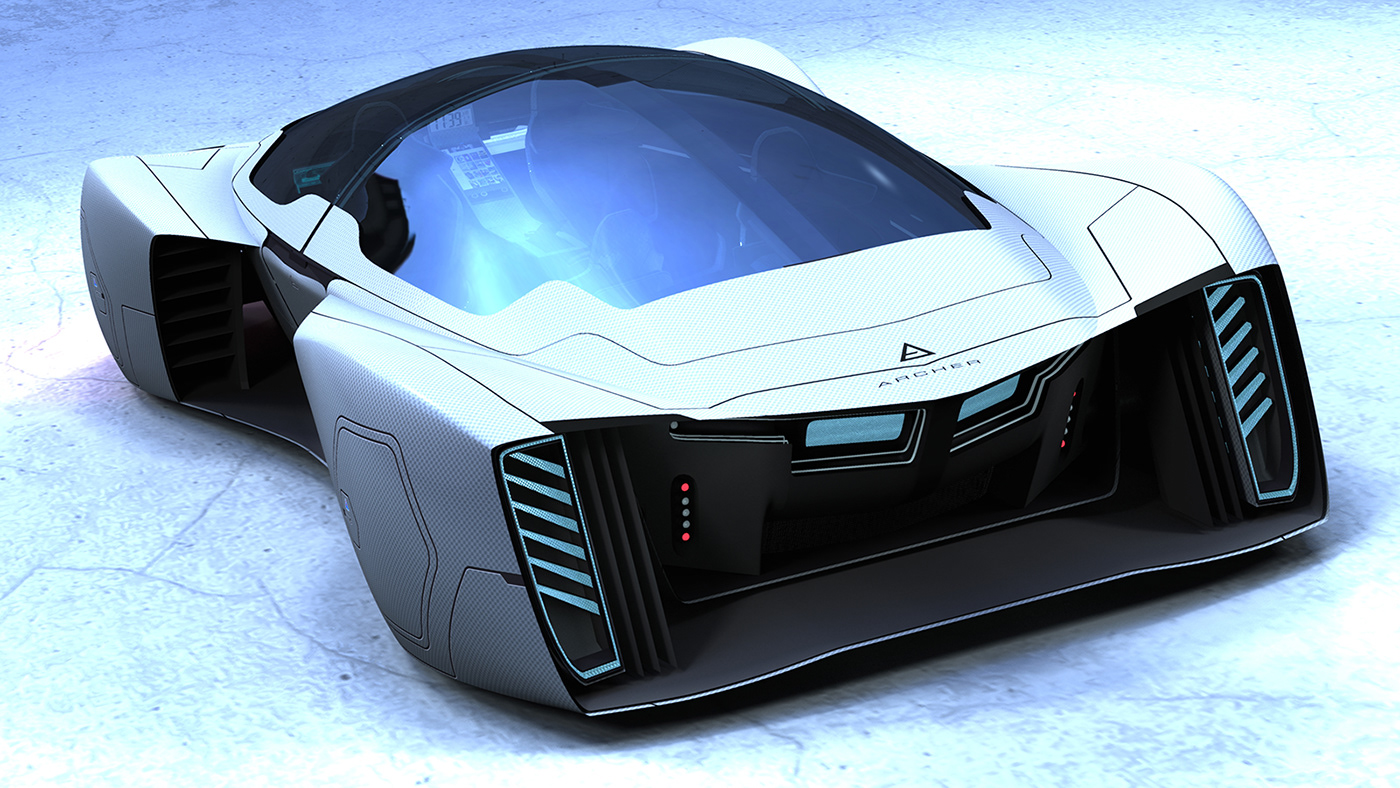 ARCHER，automobile，vehicle，conceptual design，