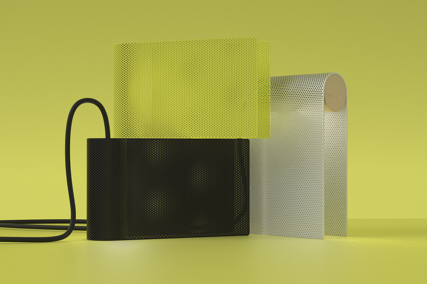 rain，lamps and lanterns，Simple and light，Perforated sheet，