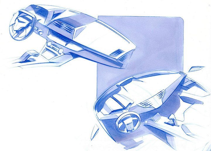 Automobile design，design sketch，sketch，