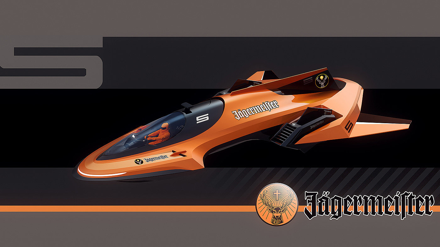 racing，vehicle，conceptual design，Speeder concept，