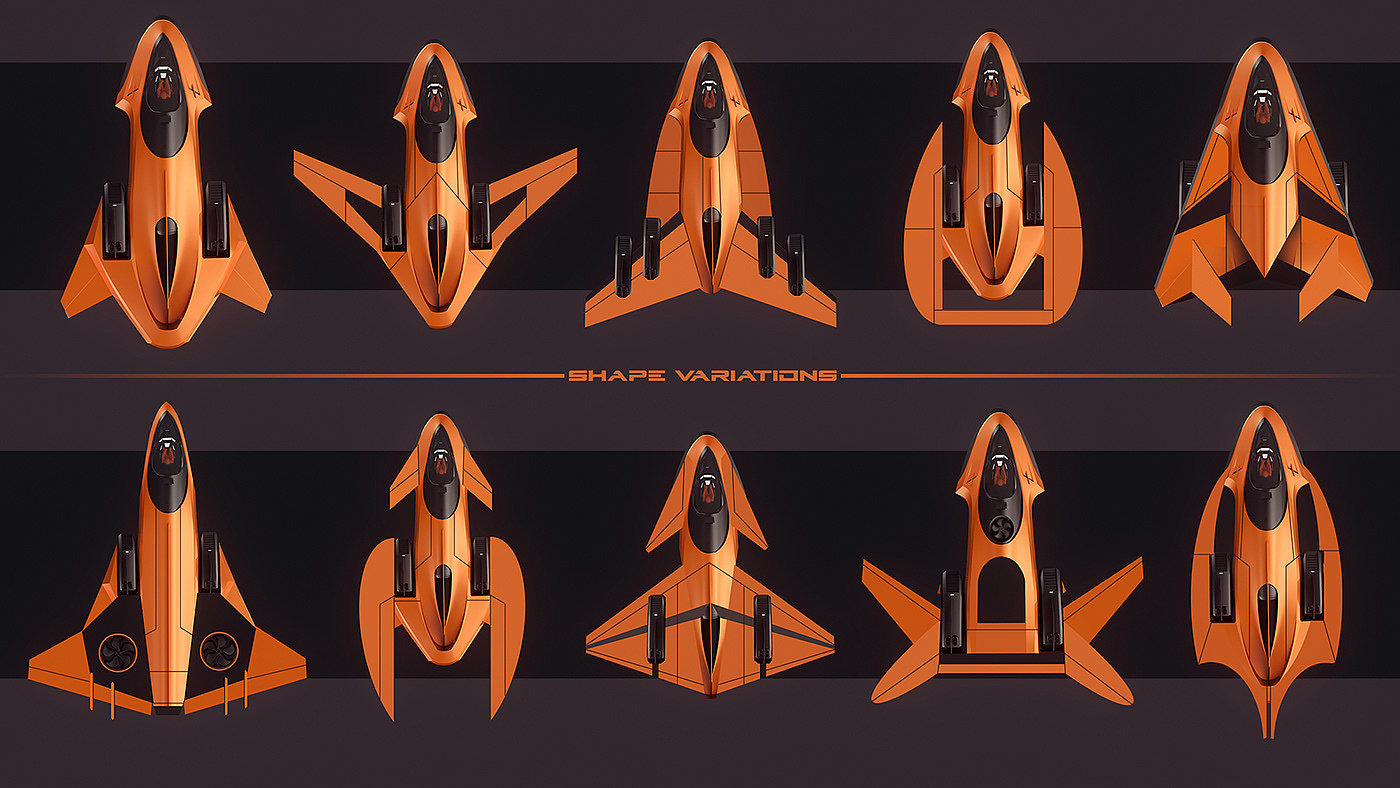 赛车，交通工具，概念设计，Speeder concept，