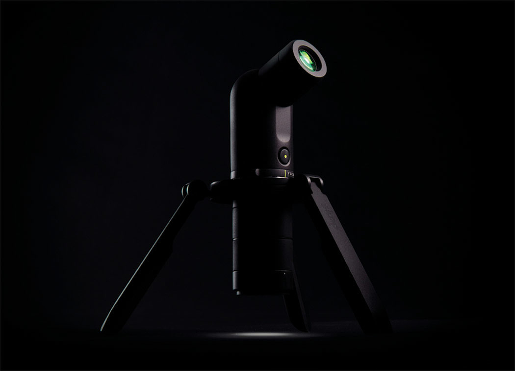 Microscope，portable，Led illuminates the observation plane，Populization，Connect smart devices，