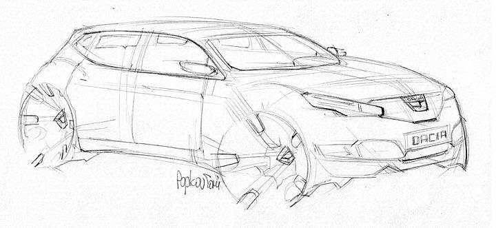 Automobile design，design sketch，sketch，