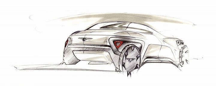 Automobile design，design sketch，sketch，