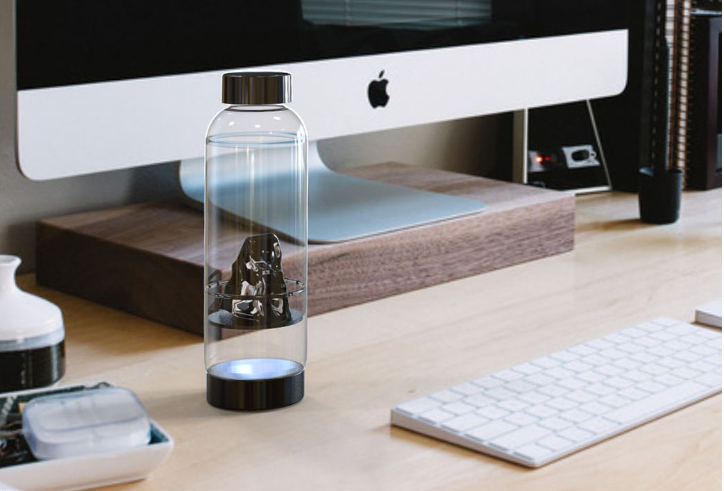 magnetic suspension，Water cup，