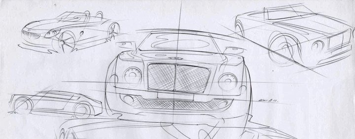 Automobile design，design sketch，sketch，