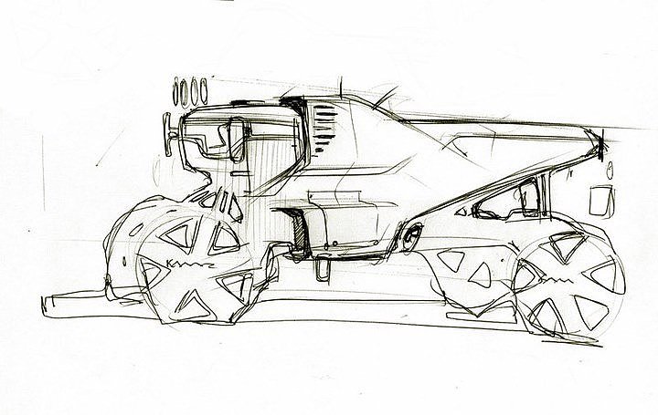 Automobile design，design sketch，sketch，