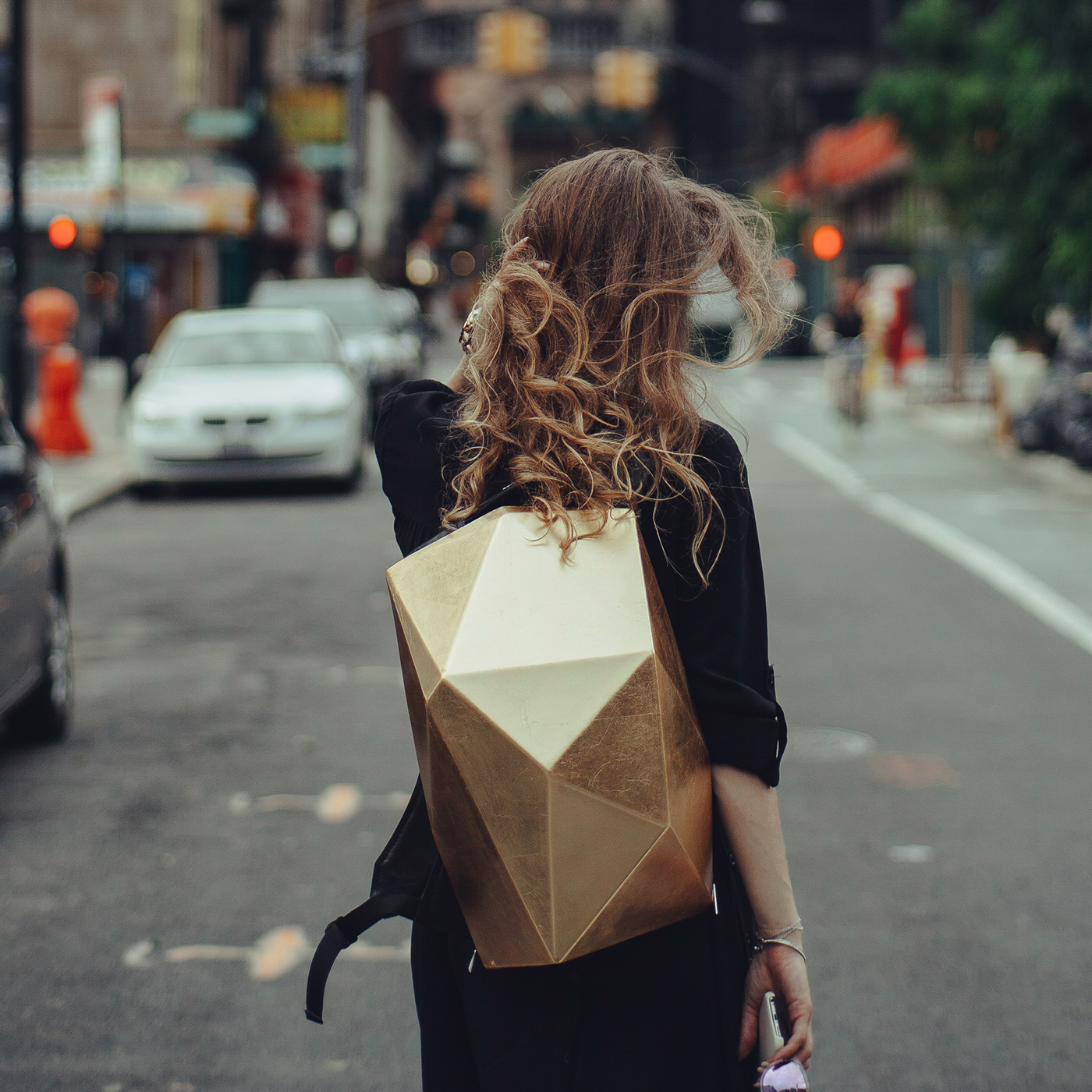 Customizable，Personalized Backpack，theone，24K gold，