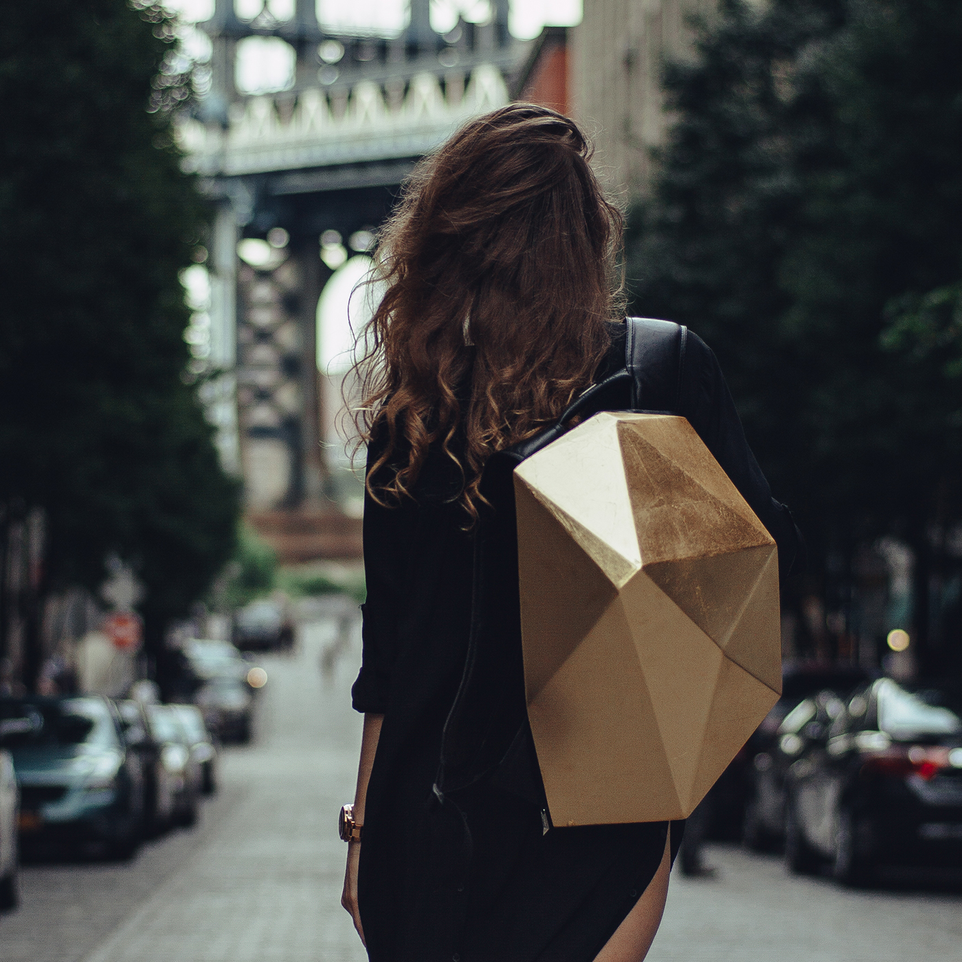 Customizable，Personalized Backpack，theone，24K gold，