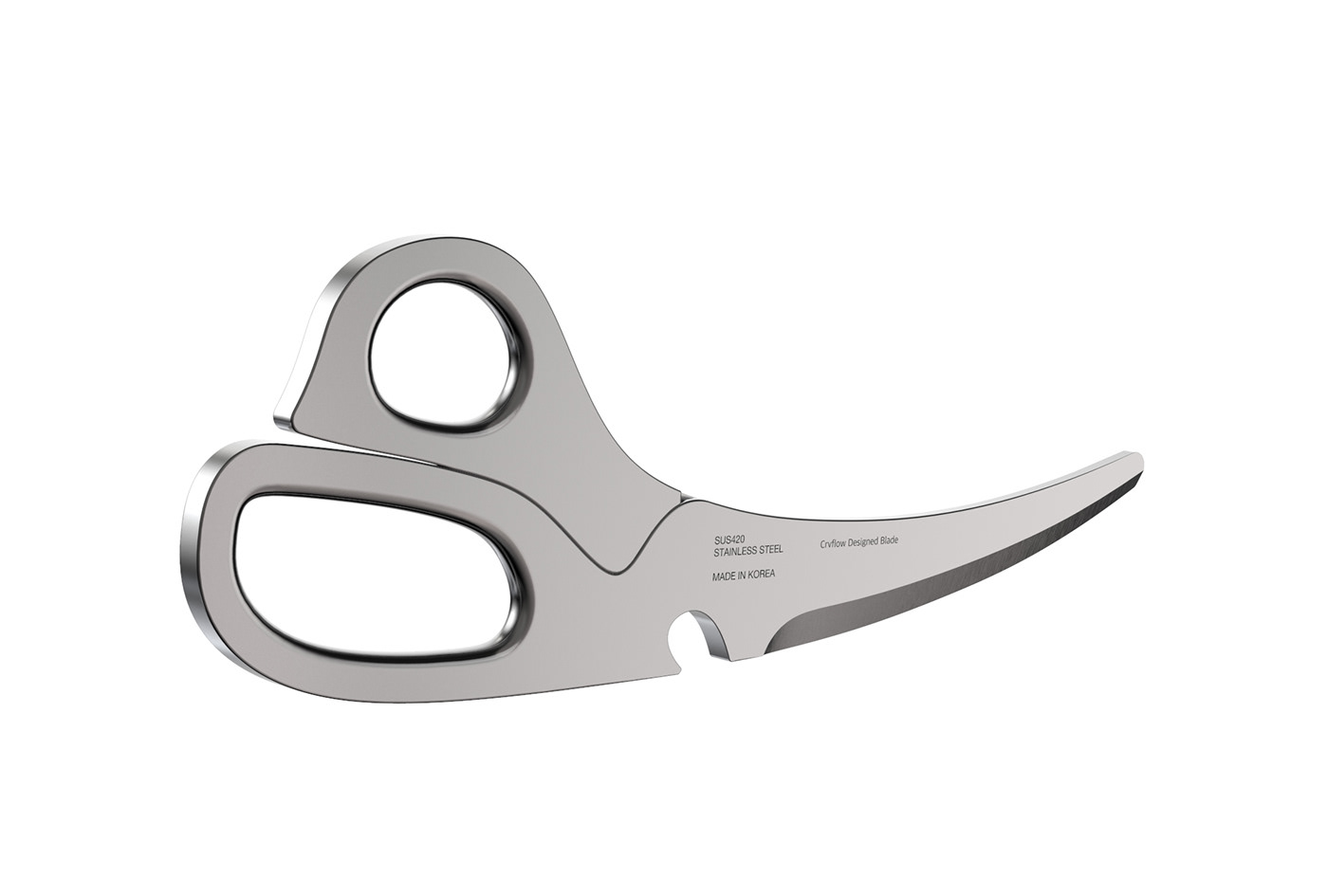 flow，Curvilinear flow，scissors，