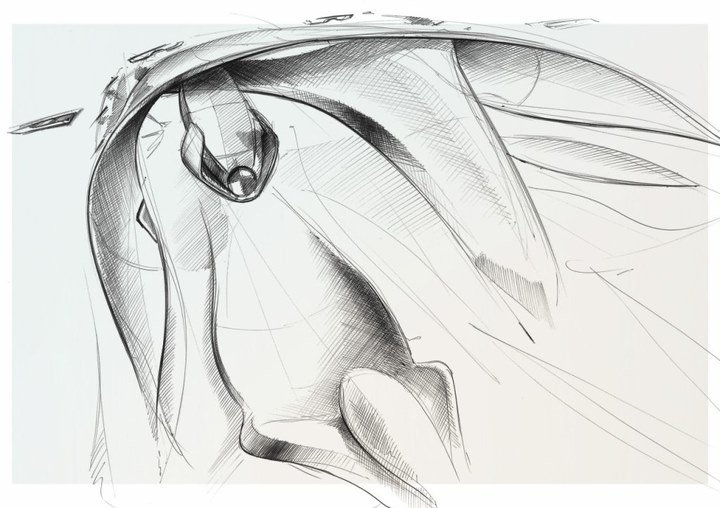 Automobile design，design sketch，sketch，