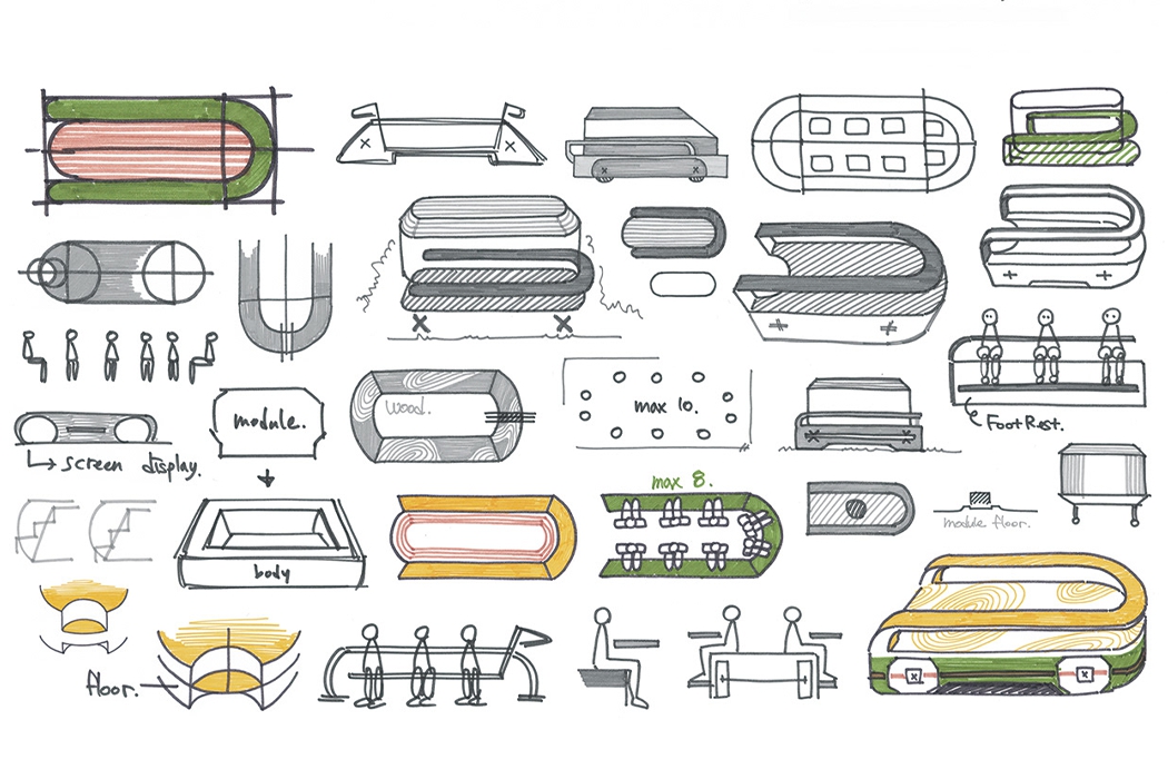 Restaurant，dining car，modularization，Electric truck，Foldable，portability，