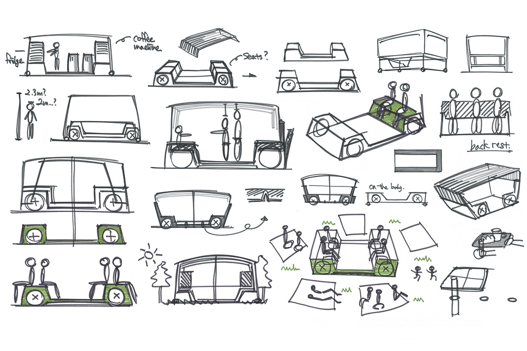 Restaurant，dining car，modularization，Electric truck，Foldable，portability，