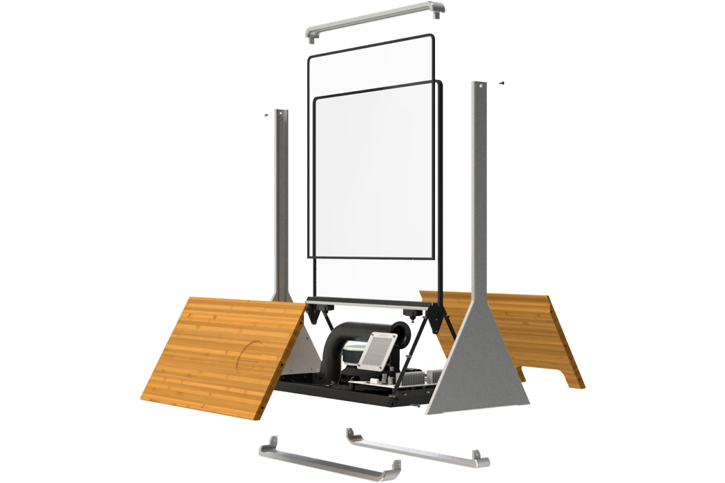 speaker，Prism like frame，Glass，