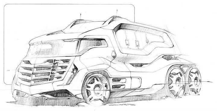 Automobile design，design sketch，sketch，