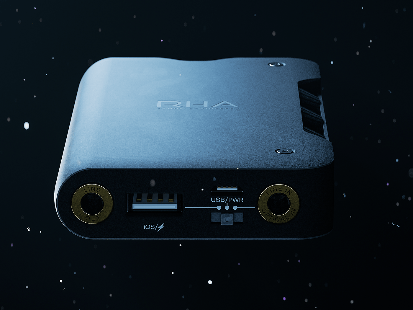 RHA AMP DAC-L1，Audio accessories，Ear enlargement，Rendering works，