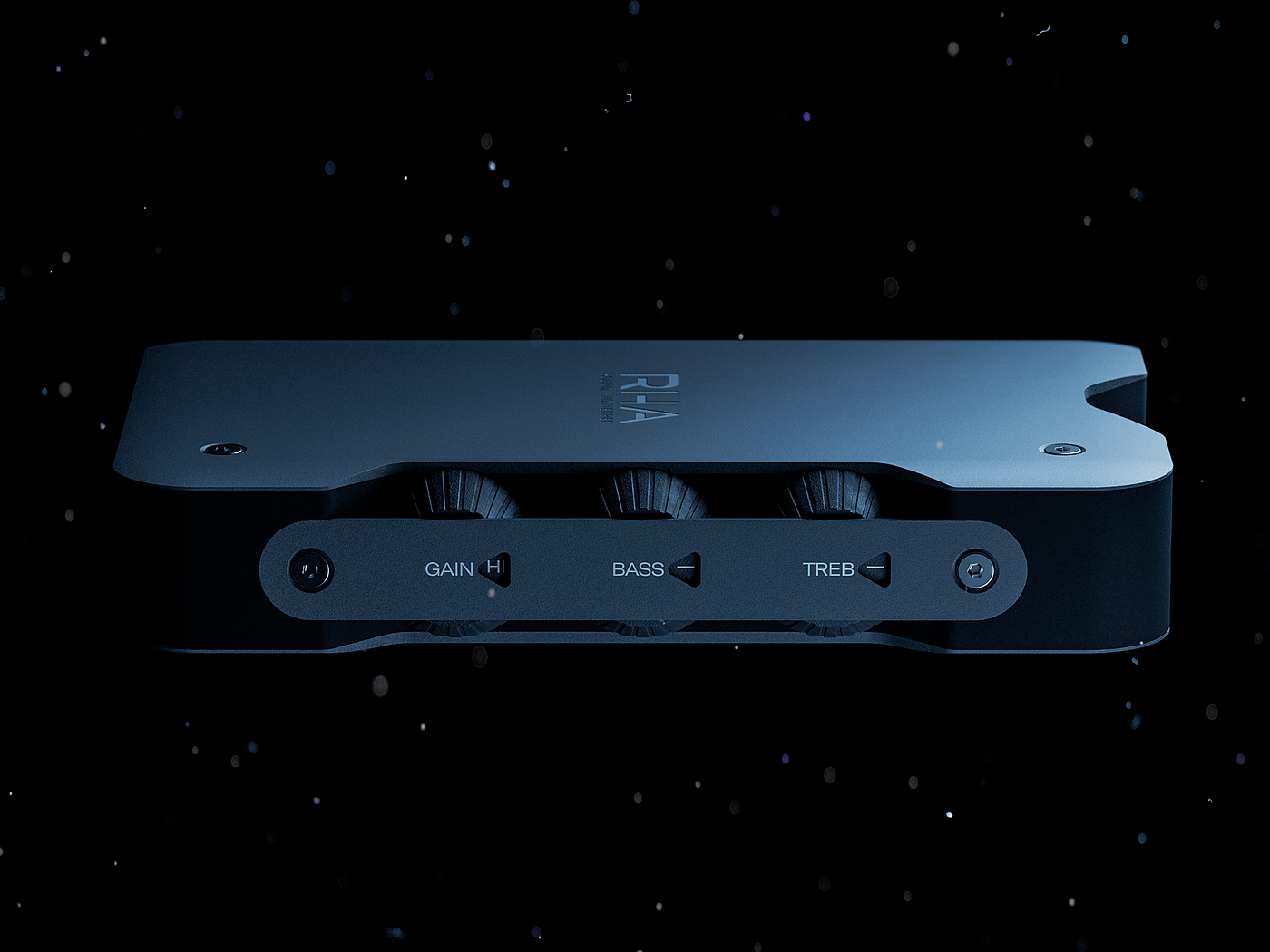 RHA AMP DAC-L1，音频配件，耳扩，渲染作品，