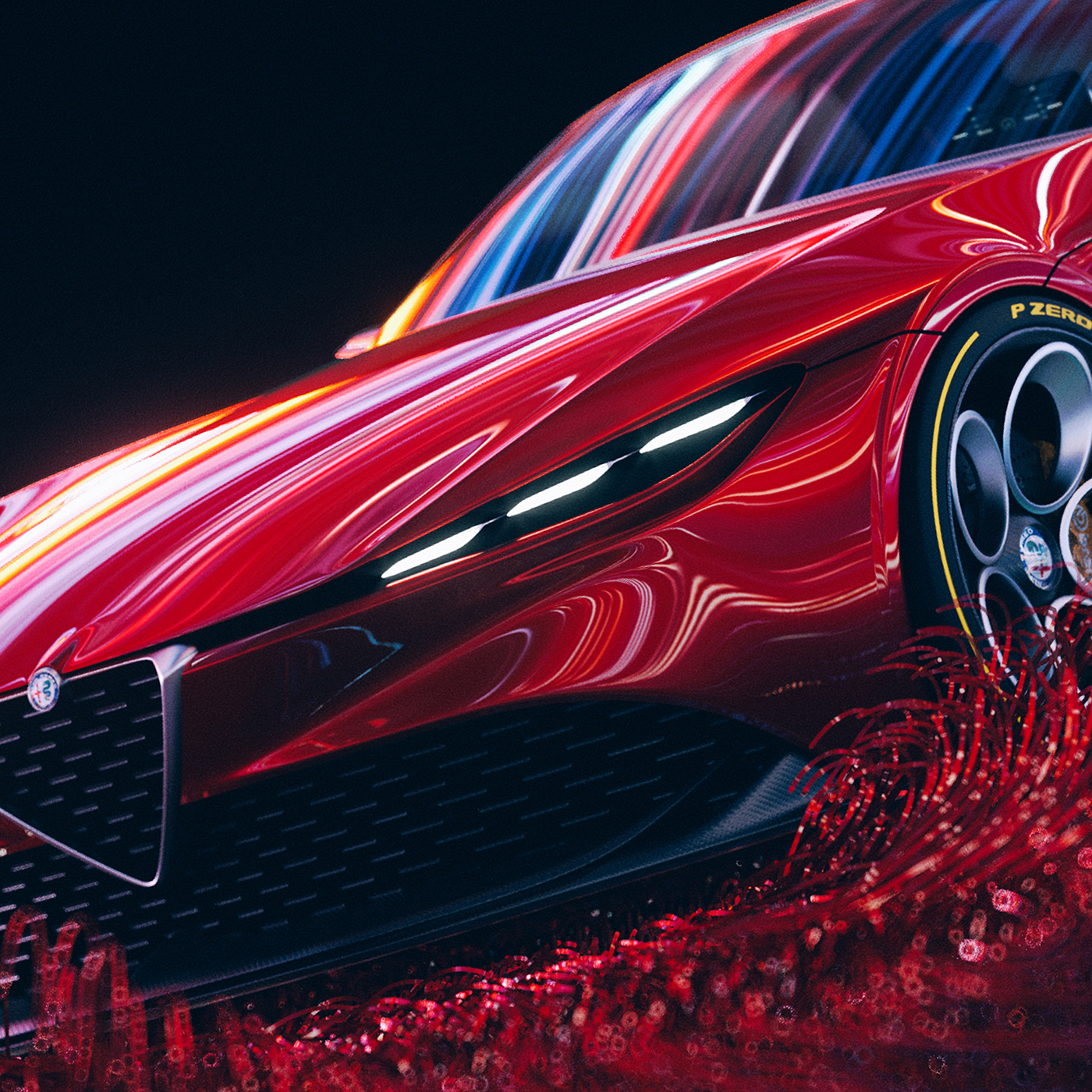 Rishi Soman，GT1300，Indian design，Automobile design，gules，green，