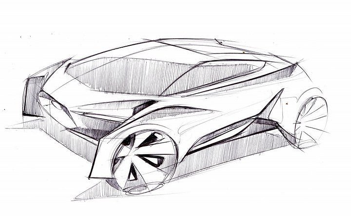 Automobile design，design sketch，sketch，