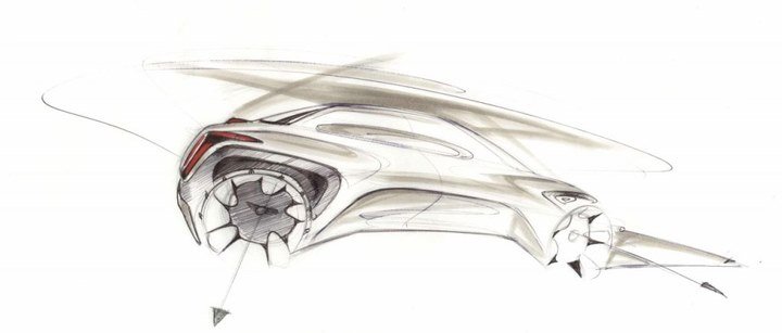 Automobile design，design sketch，sketch，