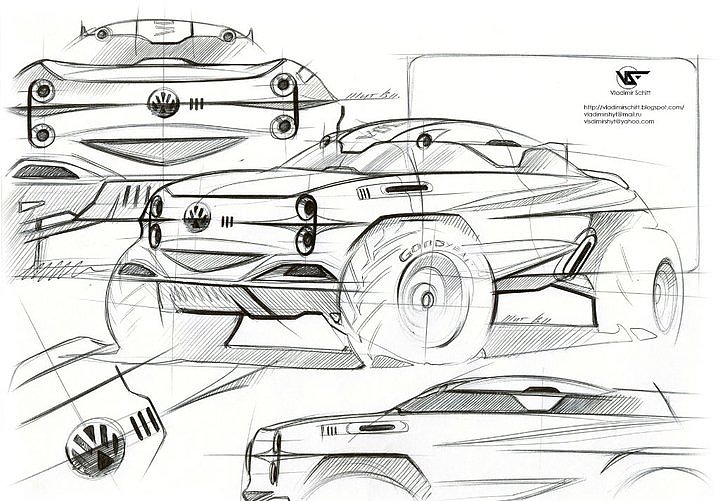 Automobile design，design sketch，sketch，