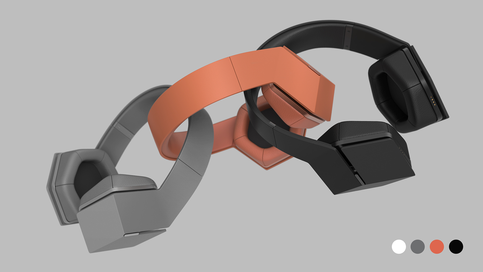 Geometric sense，Sharp edges and corners，Lenovo brand，headset，soundcube，