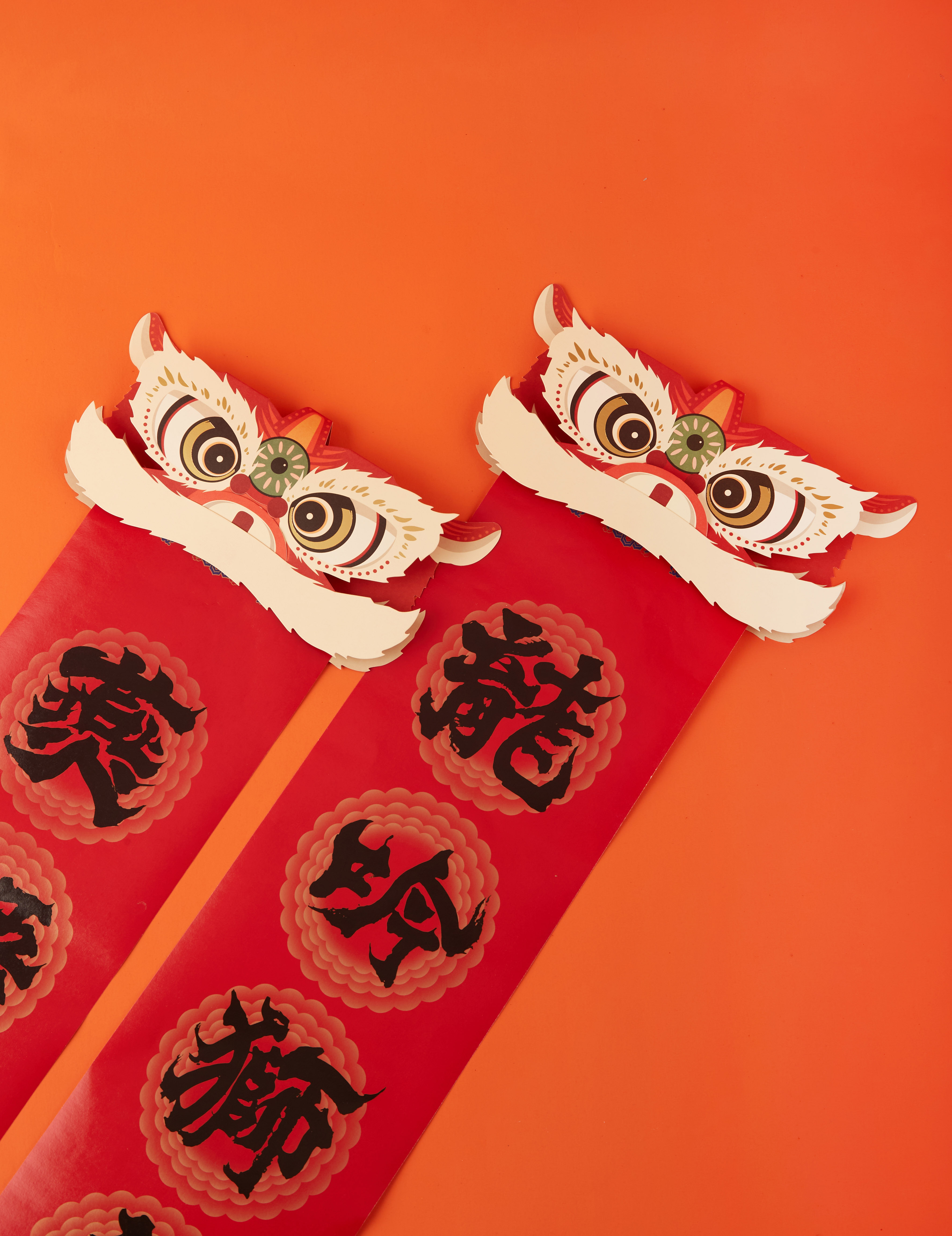 Spring Festival couplets，Red envelopes，new year，Gift box，