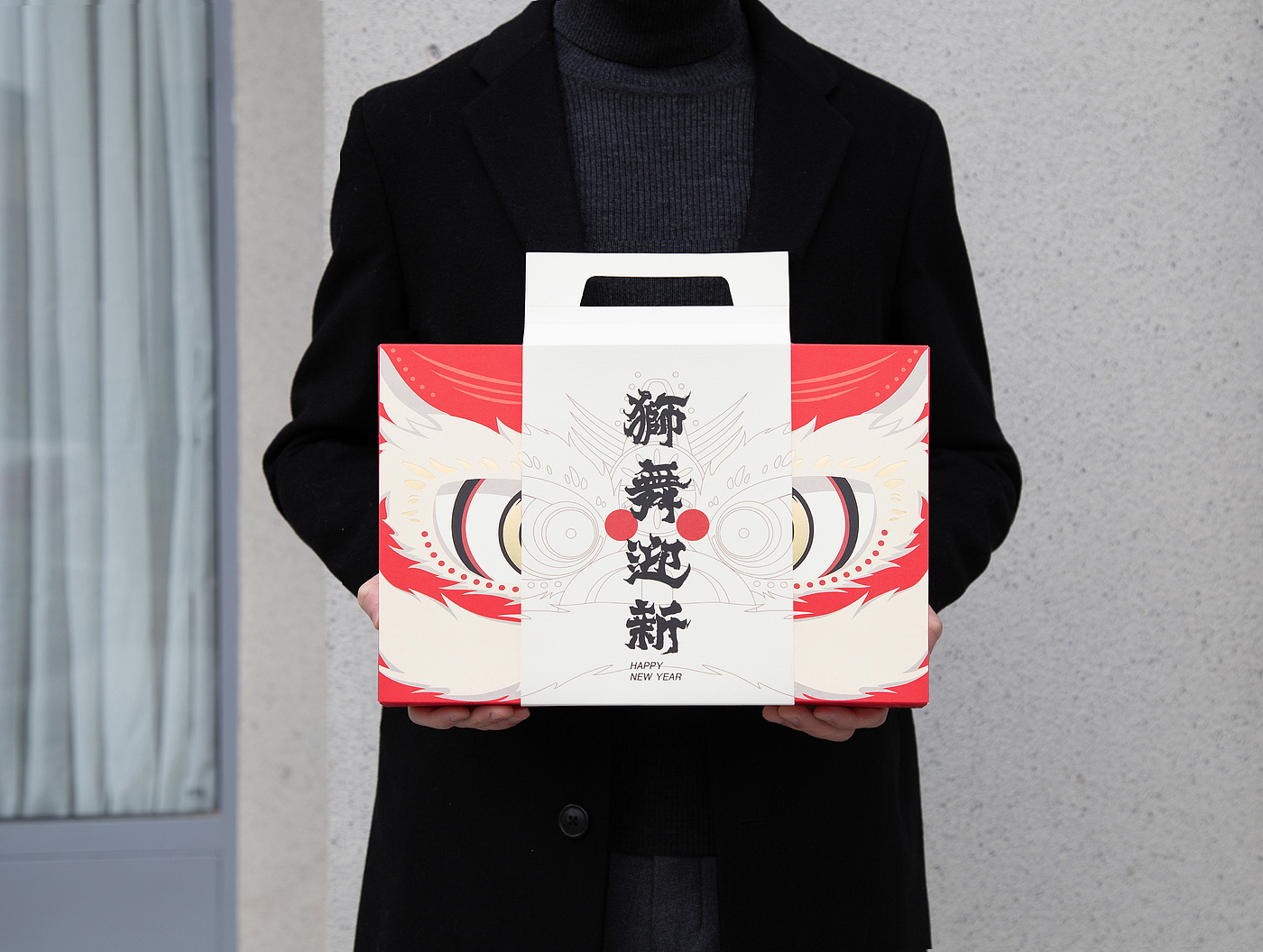 Spring Festival couplets，Red envelopes，new year，Gift box，