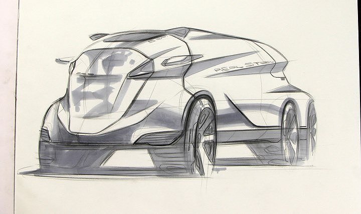 Automobile design，design sketch，sketch，