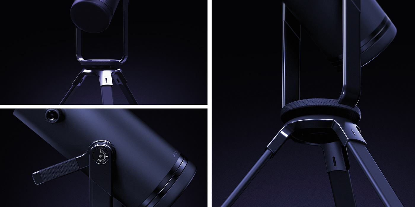 ASTRAM，telescope，industrial design，product design，