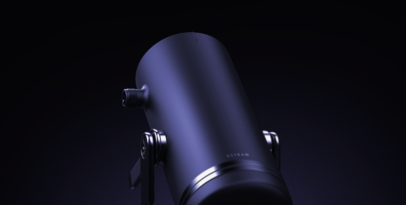 ASTRAM，telescope，industrial design，product design，