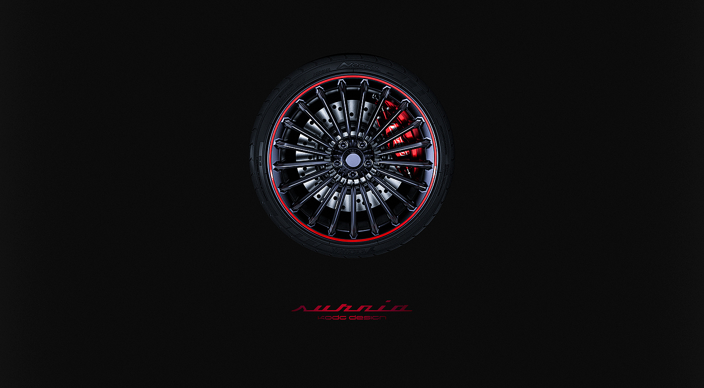 Surnia fierce Owl，Automobile design，Red car，Love car，