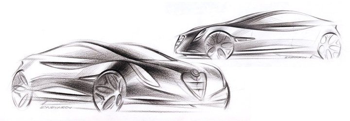 Automobile design，design sketch，sketch，