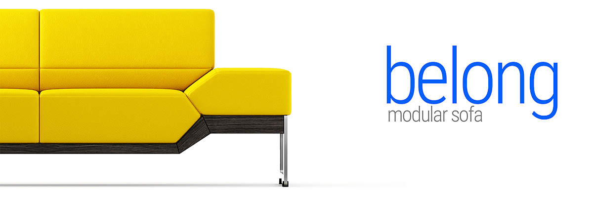 sofa，furniture，Modular furniture，BELONG modular sofa，