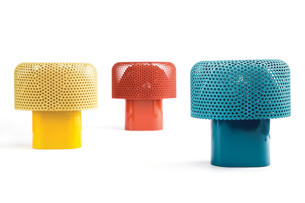 magpie，Mushroom lamp，color，Shape innovation，led，