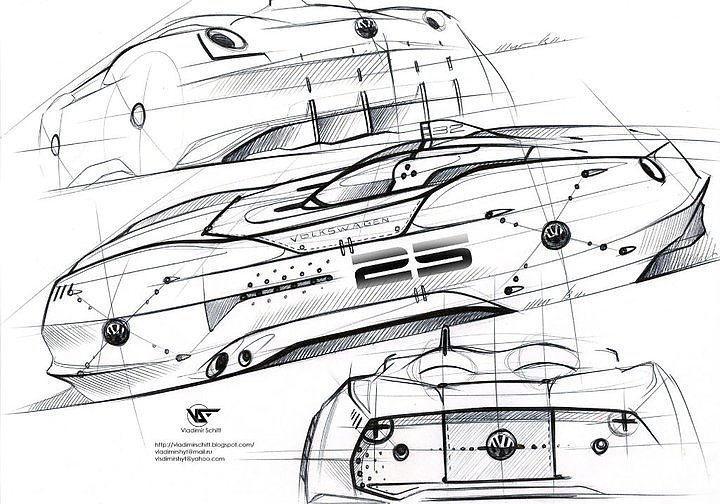 Automobile design，design sketch，sketch，