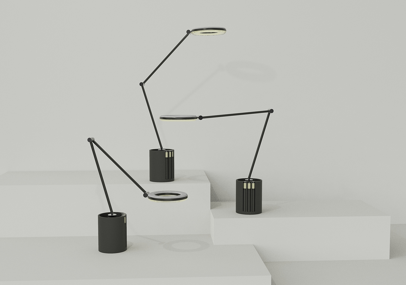 Desk lamp, household appliances, office, interaction，