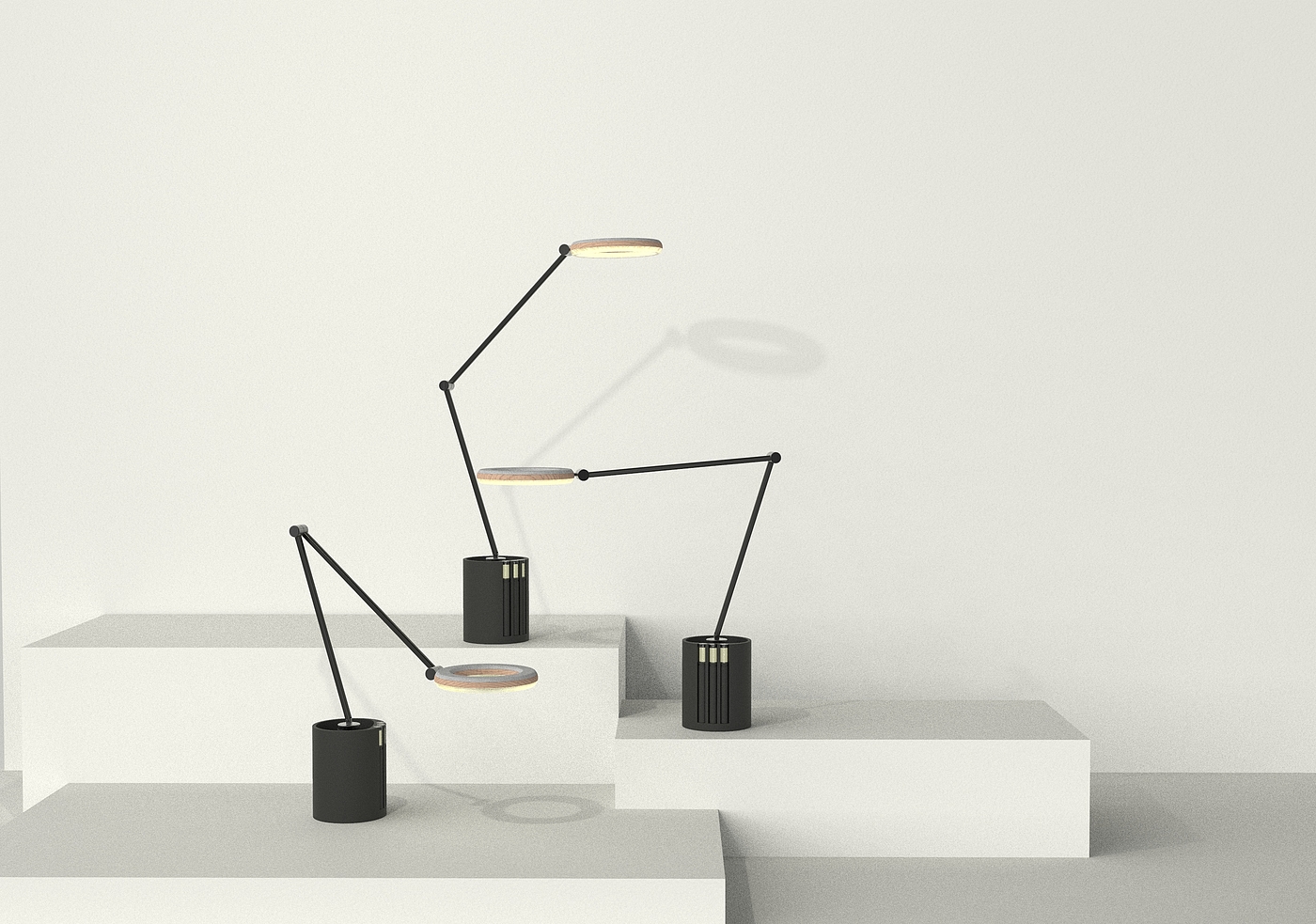 Desk lamp, household appliances, office, interaction，