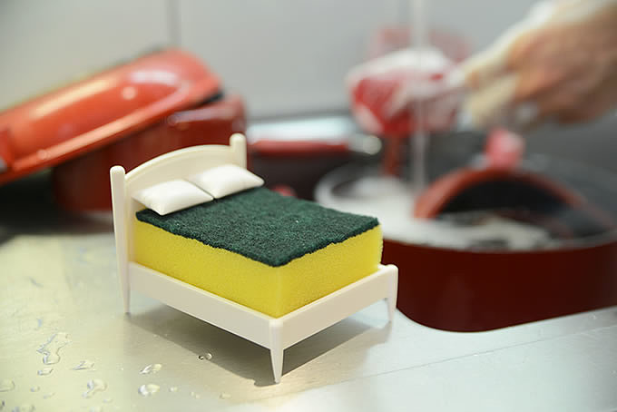 kitchenware，Dishwashing sponge，Creative design，convenient，lovely，