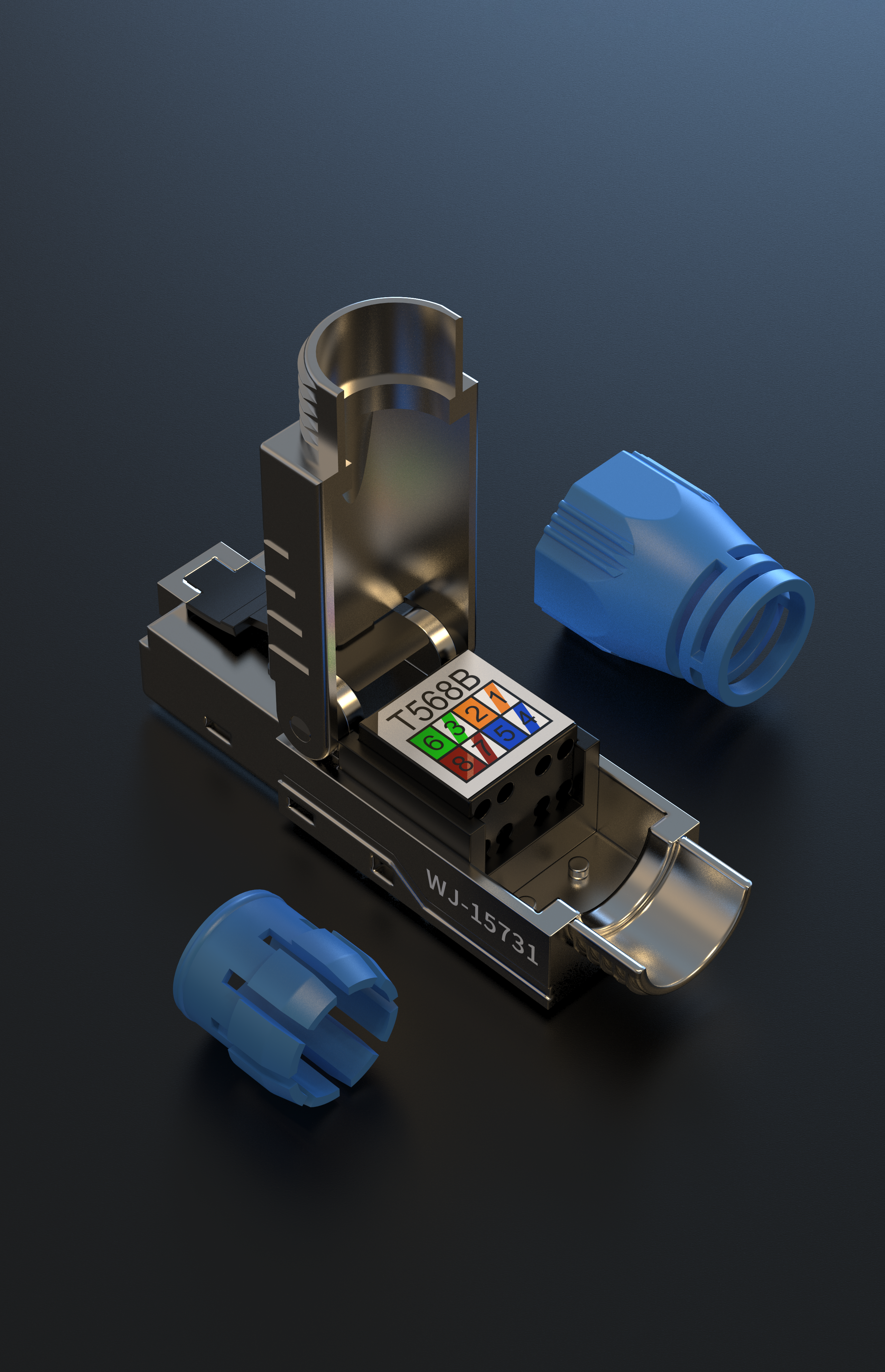 Crystal head，network，keyshot，Render，