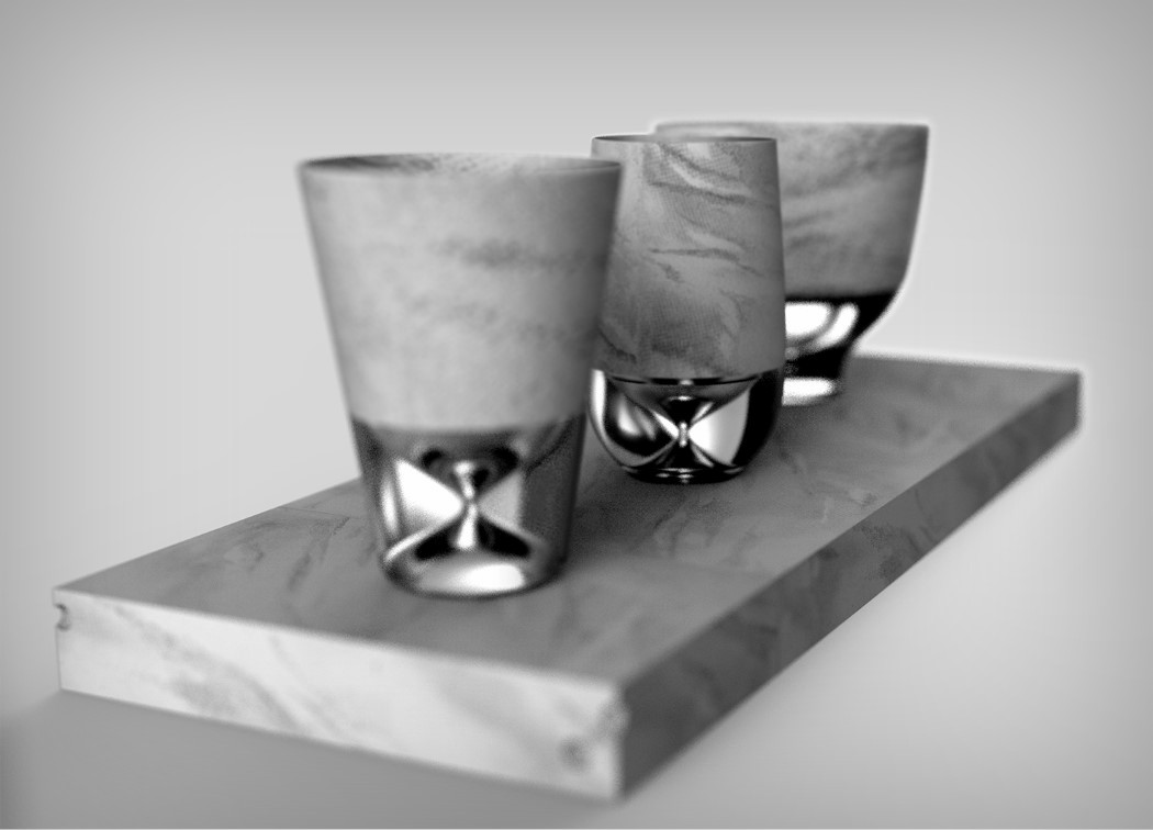 Coffee machine，Hand punch，Tea bag rack，glass，Simplicity，interest，