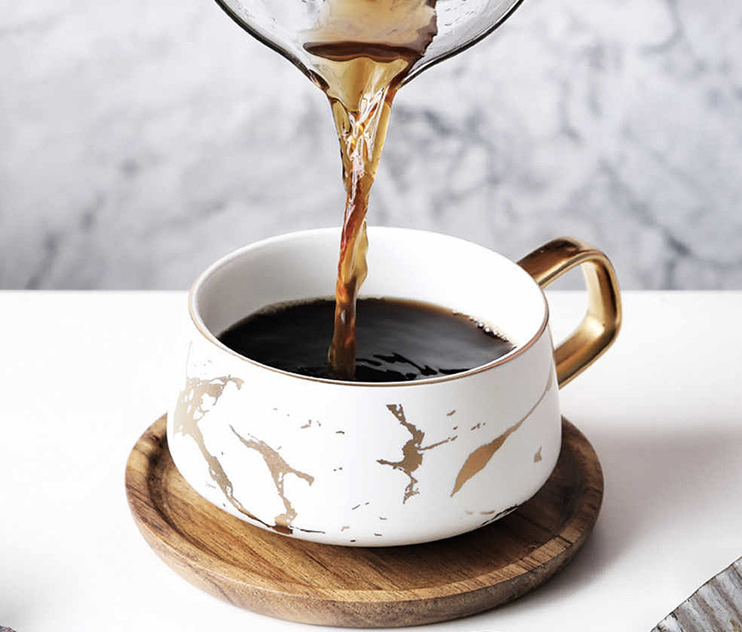 Coffee machine，Hand punch，Tea bag rack，glass，Simplicity，interest，