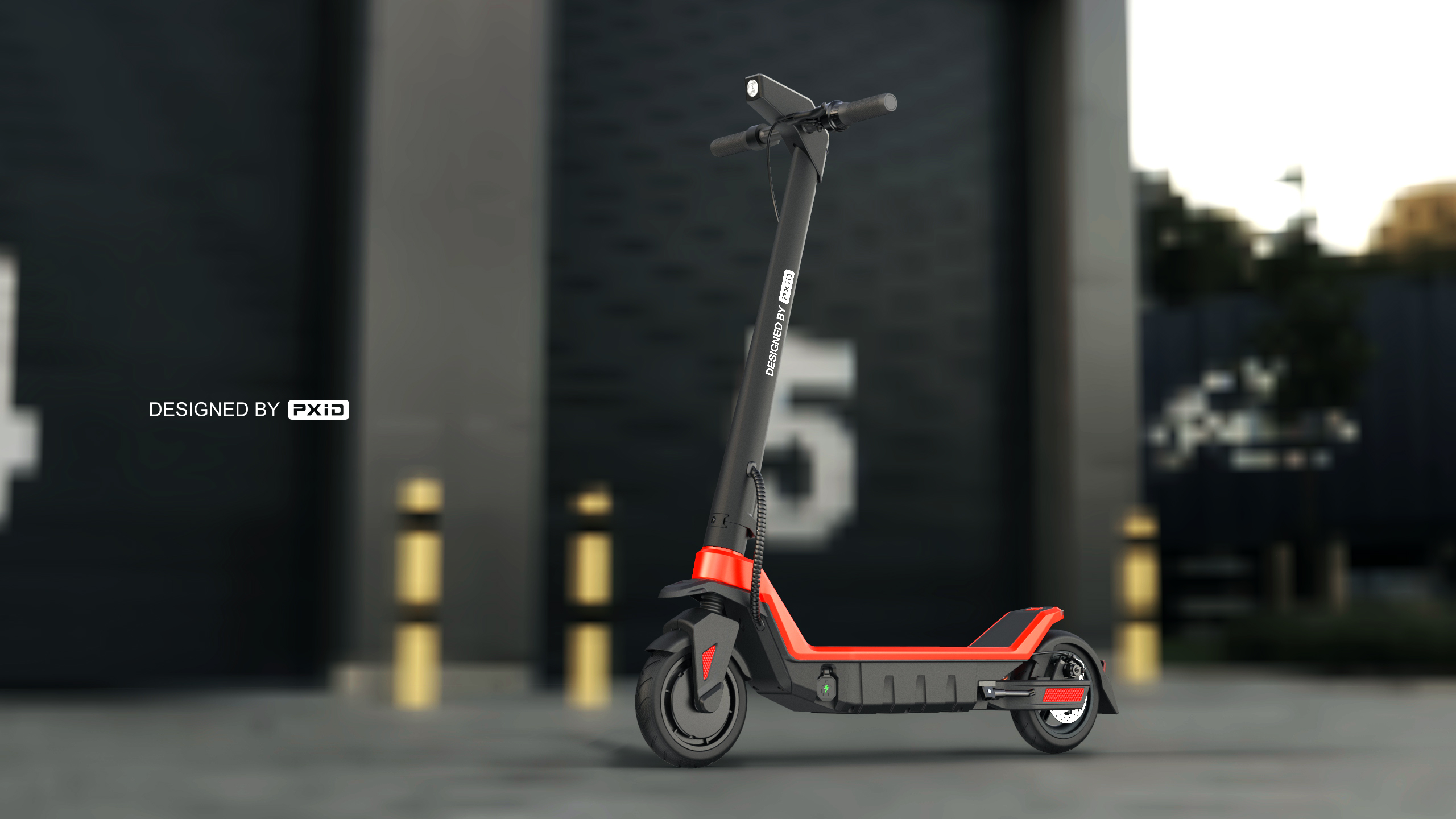 Electric scooter，Scooter design，Design of electric scooter，industrial design，Design of transportation tools，